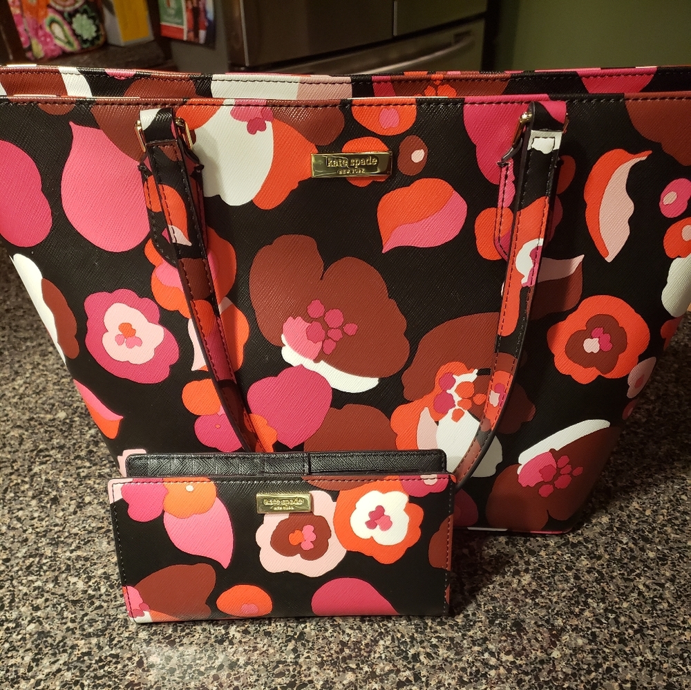 Kate Spade purse and wallet